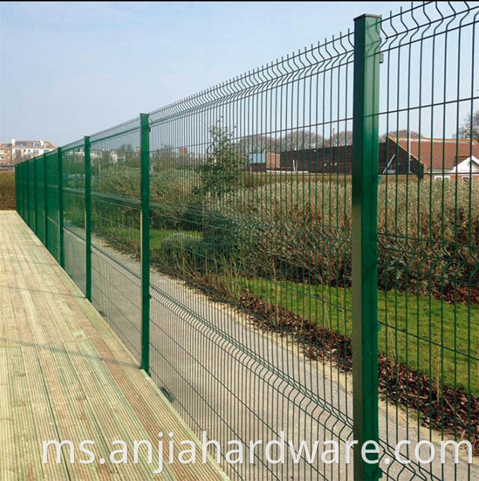 factory ground metal fence 